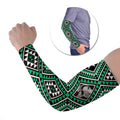 New Zealand Kakariki Taniko Motifs Arm Sleeves Maori Poi Dance Costume Inspired