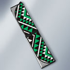 New Zealand Kakariki Taniko Motifs Auto Sun Shade Maori Poi Dance Costume Inspired