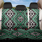 New Zealand Kakariki Taniko Motifs Back Car Seat Cover Maori Poi Dance Costume Inspired