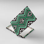 New Zealand Kakariki Taniko Motifs Canvas Wall Art Maori Poi Dance Costume Inspired