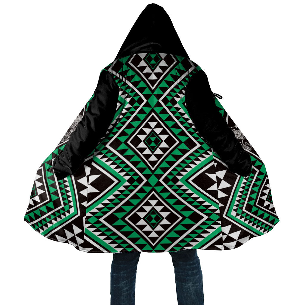 New Zealand Kakariki Taniko Motifs Cloak Maori Poi Dance Costume Inspired