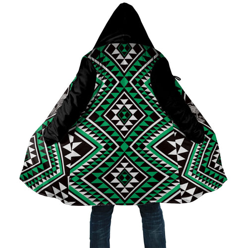 New Zealand Kakariki Taniko Motifs Cloak Maori Poi Dance Costume Inspired