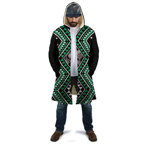 New Zealand Kakariki Taniko Motifs Cloak Maori Poi Dance Costume Inspired