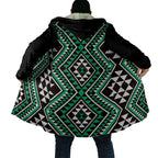 New Zealand Kakariki Taniko Motifs Cloak Maori Poi Dance Costume Inspired