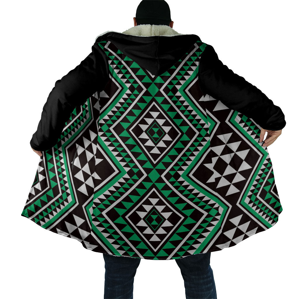 New Zealand Kakariki Taniko Motifs Cloak Maori Poi Dance Costume Inspired