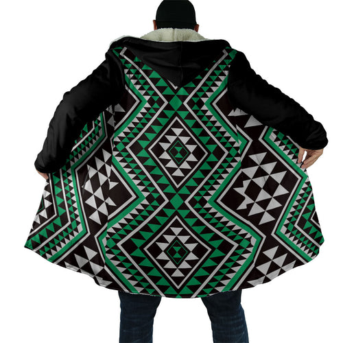 New Zealand Kakariki Taniko Motifs Cloak Maori Poi Dance Costume Inspired