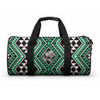 New Zealand Kakariki Taniko Motifs Duffle Bag Maori Poi Dance Costume Inspired