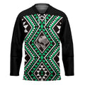 New Zealand Kakariki Taniko Motifs Hockey Jersey Maori Poi Dance Costume Inspired