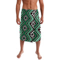 New Zealand Kakariki Taniko Motifs Lavalava Maori Poi Dance Costume Inspired