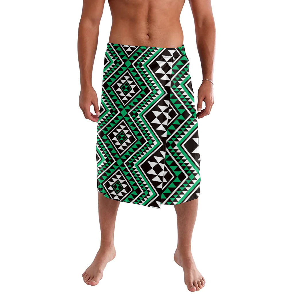 New Zealand Kakariki Taniko Motifs Lavalava Maori Poi Dance Costume Inspired