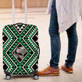 New Zealand Kakariki Taniko Motifs Luggage Cover Maori Poi Dance Costume Inspired