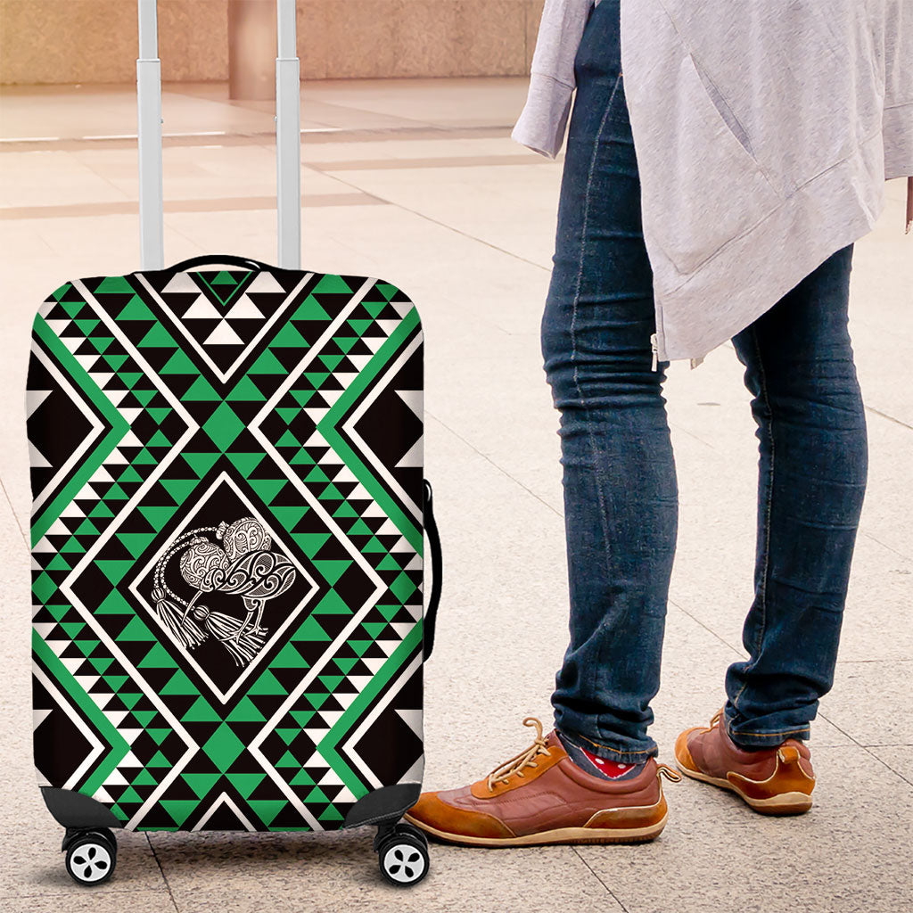New Zealand Kakariki Taniko Motifs Luggage Cover Maori Poi Dance Costume Inspired