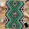 New Zealand Kakariki Taniko Motifs Puzzle Maori Poi Dance Costume Inspired