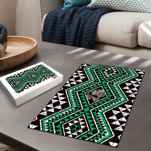 New Zealand Kakariki Taniko Motifs Puzzle Maori Poi Dance Costume Inspired