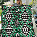 New Zealand Kakariki Taniko Motifs Quilt Maori Poi Dance Costume Inspired
