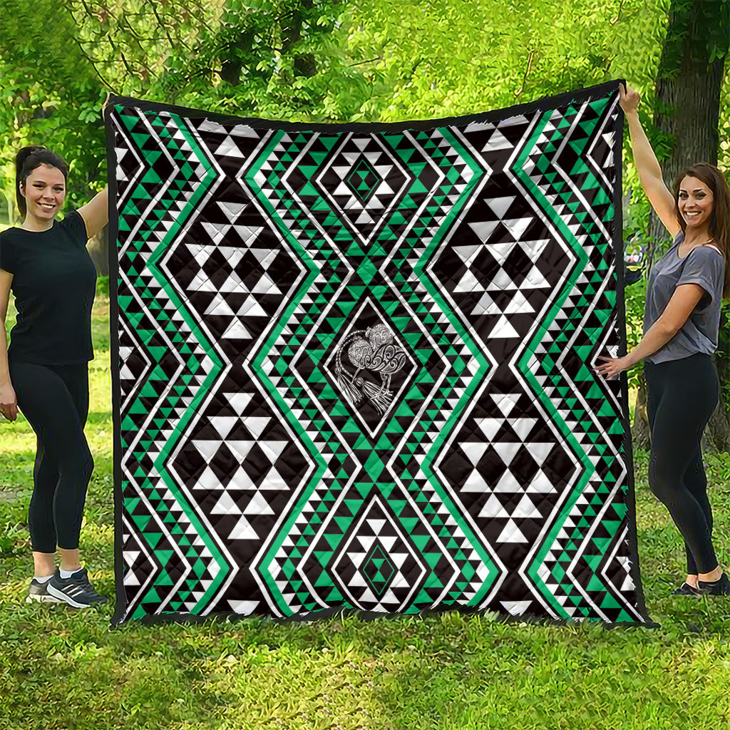New Zealand Kakariki Taniko Motifs Quilt Maori Poi Dance Costume Inspired