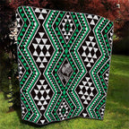 New Zealand Kakariki Taniko Motifs Quilt Maori Poi Dance Costume Inspired