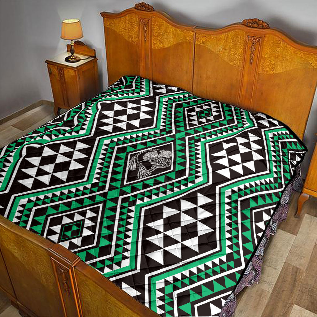 New Zealand Kakariki Taniko Motifs Quilt Maori Poi Dance Costume Inspired