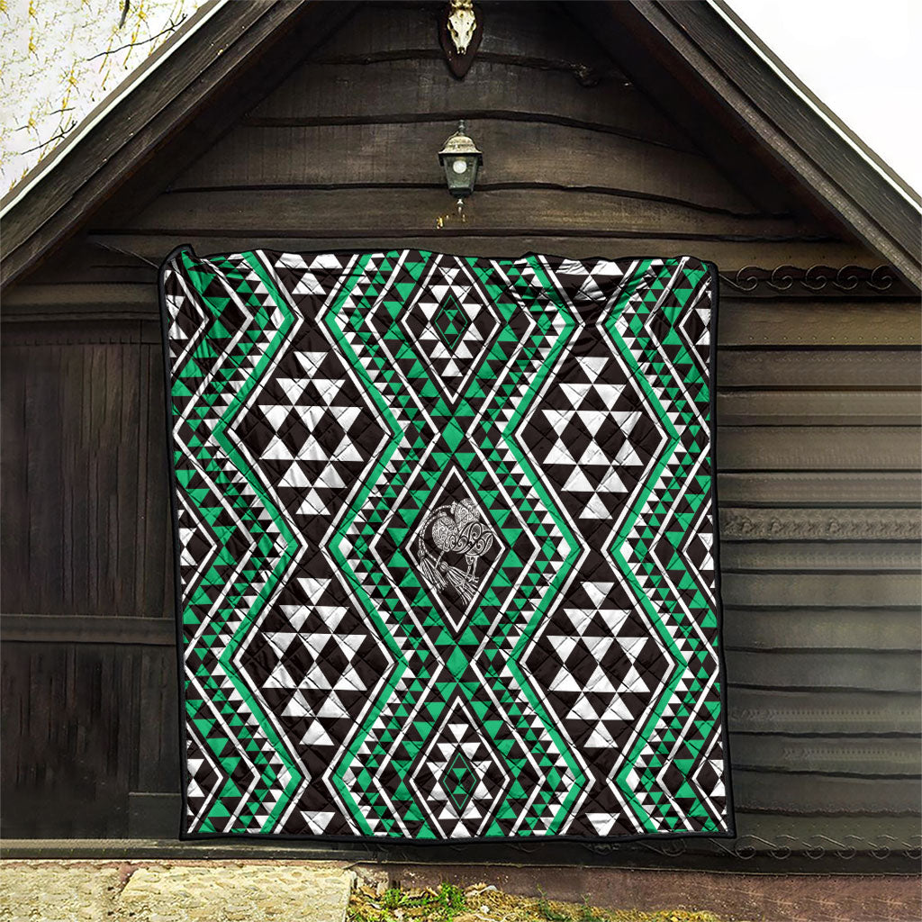 New Zealand Kakariki Taniko Motifs Quilt Maori Poi Dance Costume Inspired