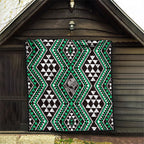 New Zealand Kakariki Taniko Motifs Quilt Maori Poi Dance Costume Inspired