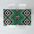 New Zealand Kakariki Taniko Motifs Tablecloth Maori Poi Dance Costume Inspired