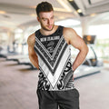 New Zealand Silver Fern Rugby Custom Men Tank Top Go Wheel Kiwi Maori Pattern