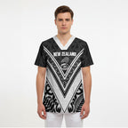 New Zealand Silver Fern Rugby Custom Scrub Top Go Wheel Kiwi Maori Pattern