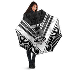 New Zealand Silver Fern Rugby Custom Umbrella Go Wheel Kiwi Maori Pattern