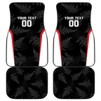 Custom New Zealand Silver Fern Softball Car Mats Go Aotearoa