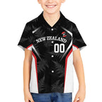 Custom New Zealand Silver Fern Softball Hawaiian Shirt Go Aotearoa