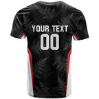 Custom New Zealand Silver Fern Softball T Shirt Go Aotearoa