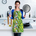 Budgerigar Australia Apron Aussie Common Parakeet Indigenous Art - Aussie Hoodie