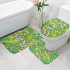Budgerigar Australia Bathroom Set Aussie Common Parakeet Indigenous Art - Aussie Hoodie