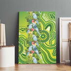 Budgerigar Australia Canvas Wall Art Aussie Common Parakeet Indigenous Art - Aussie Hoodie