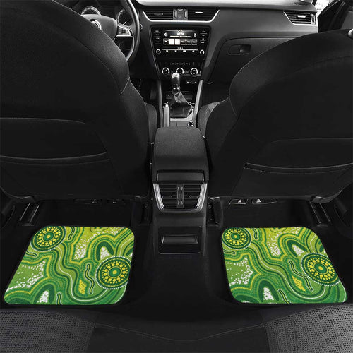 Budgerigar Australia Car Mats Aussie Common Parakeet Indigenous Art - Aussie Hoodie