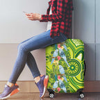 Budgerigar Australia Luggage Cover Aussie Common Parakeet Indigenous Art - Aussie Hoodie