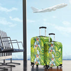 Budgerigar Australia Luggage Cover Aussie Common Parakeet Indigenous Art - Aussie Hoodie