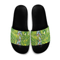 Budgerigar Australia Slide Sandals Aussie Common Parakeet Indigenous Art - Aussie Hoodie