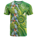 Budgerigar Australia T Shirt Aussie Common Parakeet Indigenous Art - Aussie Hoodie