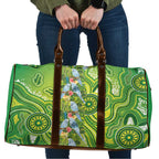 Budgerigar Australia Travel Bag Aussie Common Parakeet Indigenous Art - Aussie Hoodie