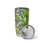 Budgerigar Australia Tumbler Cup Aussie Common Parakeet Indigenous Art - Aussie Hoodie
