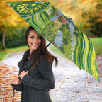 Budgerigar Australia Umbrella Aussie Common Parakeet Indigenous Art - Aussie Hoodie