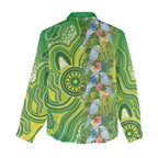 Budgerigar Australia Women Casual Shirt Aussie Common Parakeet Indigenous Art - Aussie Hoodie