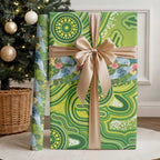 Budgerigar Australia Wrapping Paper Aussie Common Parakeet Indigenous Art - Aussie Hoodie