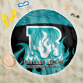 Personalised BBL Brisbane Heat Beach Blanket 2nd Champions 2024 New History