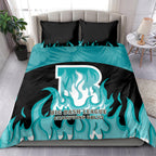 Personalised BBL Brisbane Heat Bedding Set 2nd Champions 2024 New History