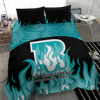 Personalised BBL Brisbane Heat Bedding Set 2nd Champions 2024 New History