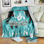 Personalised BBL Brisbane Heat Blanket 2nd Champions 2024 New History