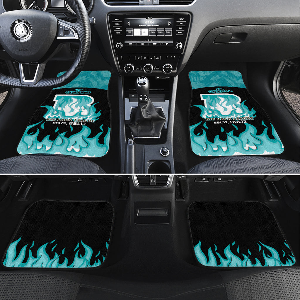 Personalised BBL Brisbane Heat Car Mats 2nd Champions 2024 New History