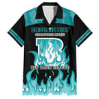 Personalised BBL Brisbane Heat Hawaiian Shirt 2nd Champions 2024 New History